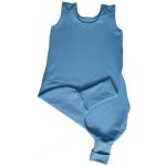 Egyszínű égszínkék tipegő hálózsák