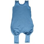 Egyszínű égszínkék tipegő hálózsák