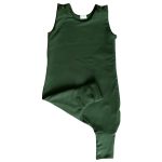  Egyszínű erdőzöld tipegő hálózsák