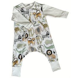  Mini Szafari OEKO-TEX® kamáslis pizsi