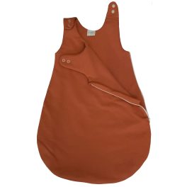 EGYSZÍNŰ TÉGLABARNA BABAHÁLÓZSÁK OEKO-TEX® PAMUT
