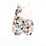 Tavaszi farm állatok tipegő hálózsák