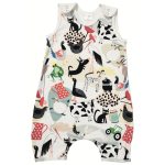 Tavaszi farm állatok tipegő hálózsák